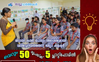 മിഠായി കവർ പോലും അലക്ഷ്യമായി വലിച്ചെറിയരുതെന്ന് ജില്ലാ കളക്ടർ